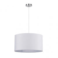Fabrilamp - Fabrilamp - Colgante Chanza 2xe27 Cromo/blanco Regx40x40 Cm - details 4