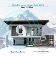 Amplificador Señal WiFi AC2100, Repetidor WiFi Largo Alcance 2100mbps 2.4GHz y 5GHz, Conexión WPS con Puerto Ethernet, Punto Acceso, Amplificador WiFi de Doble Banda con Compatibilidad Universal - details 3