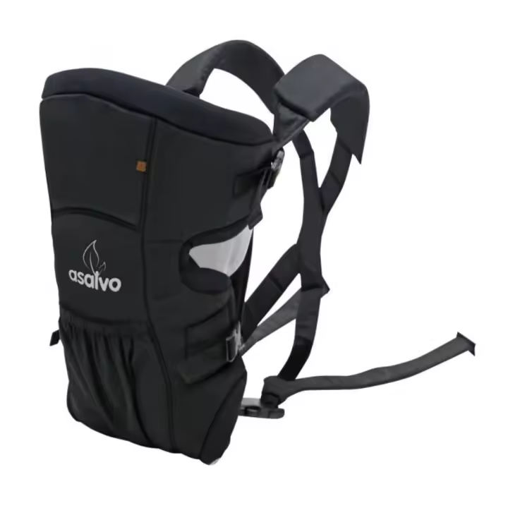 Porta-bebés Asalvo Huge Black - 1