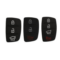 Carcasa De Llave De Coche Jingyuqin 3/4 Botones Flip Para Hyundai Mistra HB20 SANTA FE IX35 IX45 Repuesto De Goma ABS - details 0