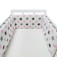 Parachoques de Algodón Gruesto para Cuna de Bebe, protector de cuna de una Pieza, cojines, decoración de Cama para habitación de recien nacidos,Parachoques para Cama de Bebe, pieza de Protección - details 2