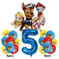 „Paw Patrol“ dekoravimo rinkinys 17 gabalų