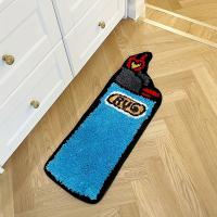 Carpetas Antideslizantes De Poliéster 100% Para Dormitorio Y Sala De Estar Estilo Retro Arcoíris Suaves Para Baño Decoración De Hogar - details 0