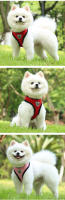 Harnés De Vests Para Perros Estilo Chaleco Collar De Tela Malla Transpirable Reflectante Para Paseos Con Línea De Ancoraje Apto Para Bulldog Y Otros Cachorros - details 13