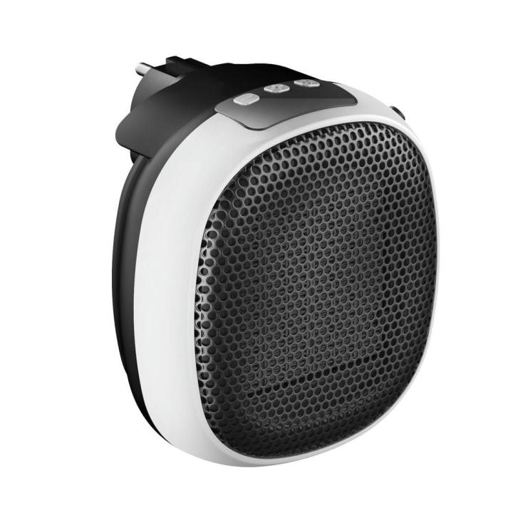 Calefactor eléctrico mini küken con 700W de potencia - Enchufable directamente a la red - Enchufe giratirio horizontal/vertical - Temporizador de 1 a 12 horas - Control de velocidad baja/alta - Termostato ajustable de 15ºC a 30ºC - Silencioso