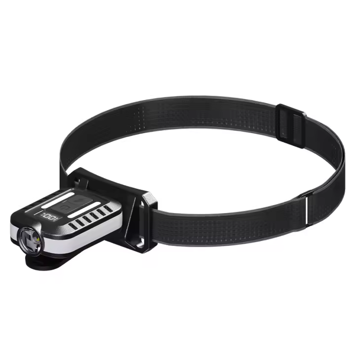 Linterna Frontal Recargable Bright Cap Con Lente De Advertencia Portátil Para Correr Por Noche Acampar Senderismo Pesca Con Luz Lateral COB Impermeable - 1