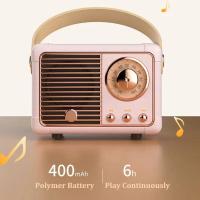 Altavoz Portátil con Bluetooth, Subwoofer de graves inalámbrico para Exterior, Estéreo para Coche, Mini Caja de Música Retro Para Ios/Android - details 6