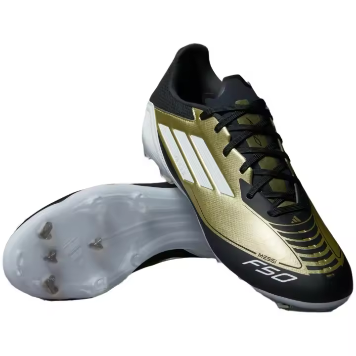 Botas de Futbol Adidas F50 League Messi Fg/Mg para hombre en color dorado - 1