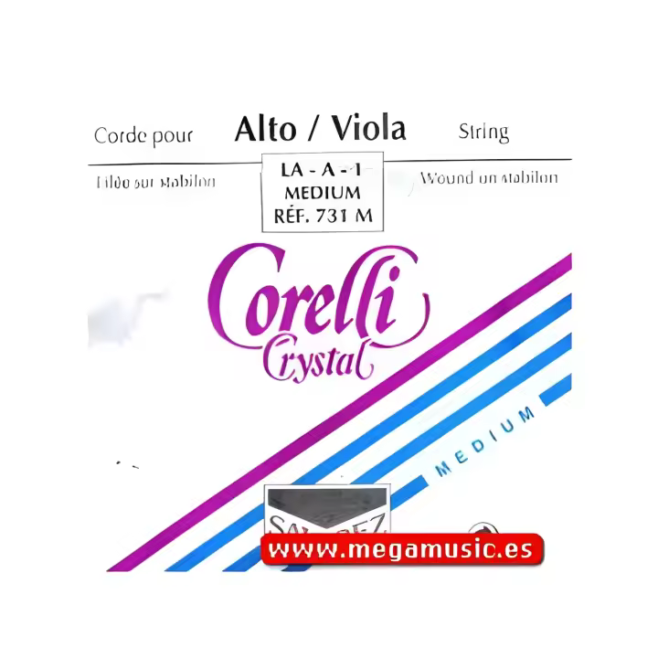 CUERDA VIOLA-Savarez (Corelli Crystal 731M) (Aluminio) 1ª Medium Viola 4/4 - 1