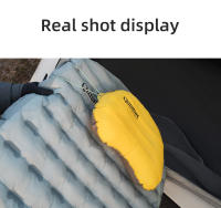 Qunature Almohada De Camping Inflable Ligera Y Cómoda Para Viajes Y Senderismo Al Aire Libre Y Avión - details 15