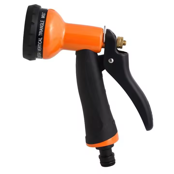 Pistola riego jardin manguera metal soft-touch 10 posiciones - 1