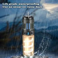 Lámpara Repelente De Mosquitos LED Con Imán Y Carga USB Luz Portátil Para Camping Equipamiento De Exterior Dimmable Y Magnético - details 7
