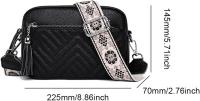 Bolso de Mano de Cuero Genuino para Mujer Color Sólida con Borlas - details 3
