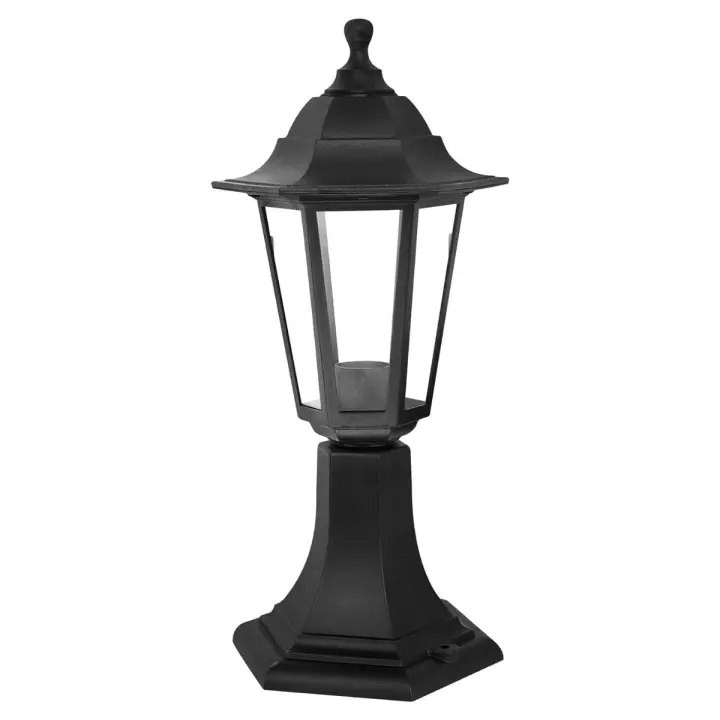 APLIQUE EXTERIOR PRETO IP44 E27 MATEL SOBREMURAL - 1