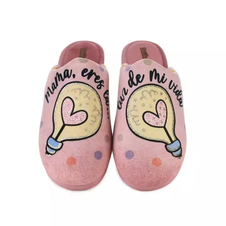 Zapatillas de casa Devalverde 1166 rosa mujer560990013 - 1