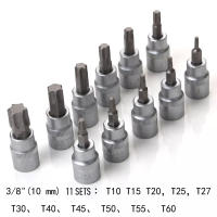 Juego Profesional De 34 Piezas De Destornilladores Torx Y E-Torx En Caja Herramienta Manual Con Encaje 1/4" 3/8" 1/2" Male Y Female - details 7