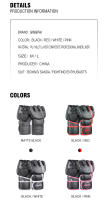 Guantes De Boxeo Profesionales Para Hombres Y Mujeres Entrenamiento MMA Guantes De Lucha Media- Dedo Para Sanda Lucha Libre - details 4