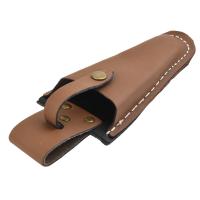 Bolsa De Cuero Para Herramientas De Jardinería Y Eléctricos Portátil Con Cinturón Y Arraigado Para Almacenamiento De Tijeras Y Pinzas - details 6
