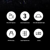 Proyector De Noche Creativo De Astronauta Regalo Para Niños Diseño Magnético Ajustable Luz De Galaxia Y Neblina Para Dormitorio - details 1