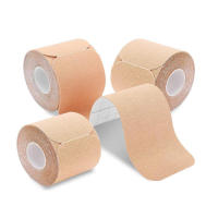 Cinta De Kinesiología Pre-Cortada WorthWhile 5cm*5m Alivio Del Dolor Muscular Protector De Rodilla Elasticidad Para Deportes Y Recuperación Fitness - details 0