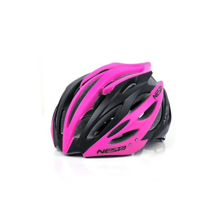 NESTA Casco Nesta Apol Rosa de Alta Protección con Visera Extraíble - 1