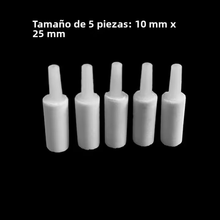 5pcs De Piedra De Burbuja Mineral Para Acuario Piscina Tanque De Peces Aerator Aireación Hidroponía Accesorios De Bomba De Aire Mini Redonda - 1