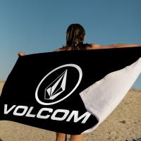 Toalla De Playa Microfibra Volcom Logo Quick Dry Toalla De Piscina Para Viajes Yoga Absorbente Y Suave Tamaño 76x182 Cm - details 2
