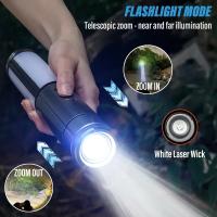 Linterna Plegable De Camping Luz Portátil Telescopio Recargable Por USB Lámpara De Tenda Con Base Para Exteriores Y Aventuras Al Aire Libre - details 2