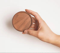 Taza De Madera Natural Redonda Para Decoración De Mesa Resistente Soporte Para Té Café Vaso DIY Accesorio De Hogar - details 7