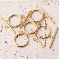 5 Sets De Cerraduras De Interruptor OT Para Fabricación De Joyas Pulseras Y Collares Suministros De Metal Inoxidable - details 1