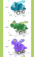 Coche De Dinosaurio Con Capa Para Niños Juguetes Educativos Para Boys Halloween Y Navidad Regalos Material De Plástico Sin Batería Adecuado Para Edad 7-12 - details 4