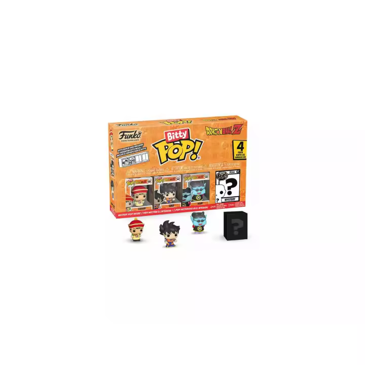 Funko Pop Bitty Dragon Ball Z Pack 4 mini Figuras con Gohan - 1
