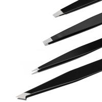 CNK Tijeras De Peluca De Acero Inoxidable Para Rociador De Cejas Rosa Puntiagudo Negro Herramienta De Belleza Para Maquillaje - details 1