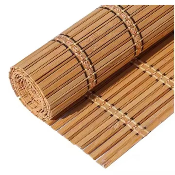 Persiana Enrollable Bambú Natural,Estor de bambú,Toldo Vertical,Balcón Privacidad Cortinas,Cortina Opacas,para Puertas/Ventanas/Balcones,Personalizable - 1