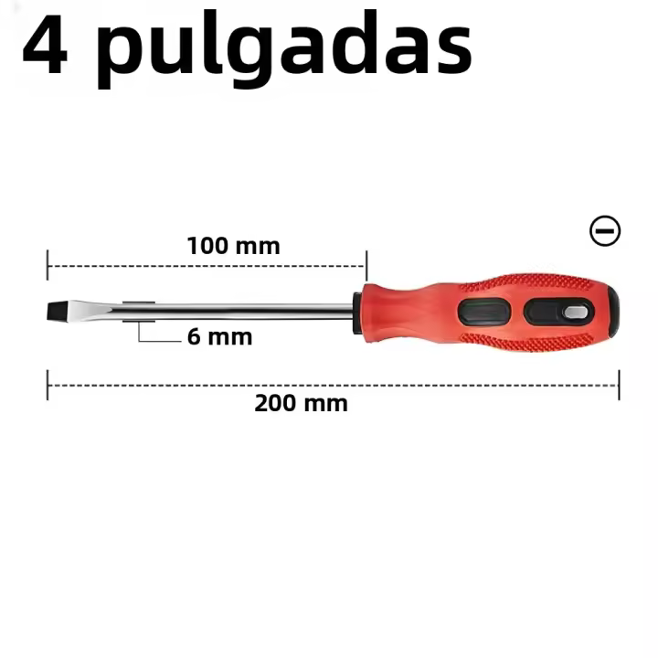 Juego De Destornilladores Multifuncionales Mini Con Mango Y Imán Herramientas De Seguridad Aisladas Para Reparación Tipo Cruz/Straight - 1