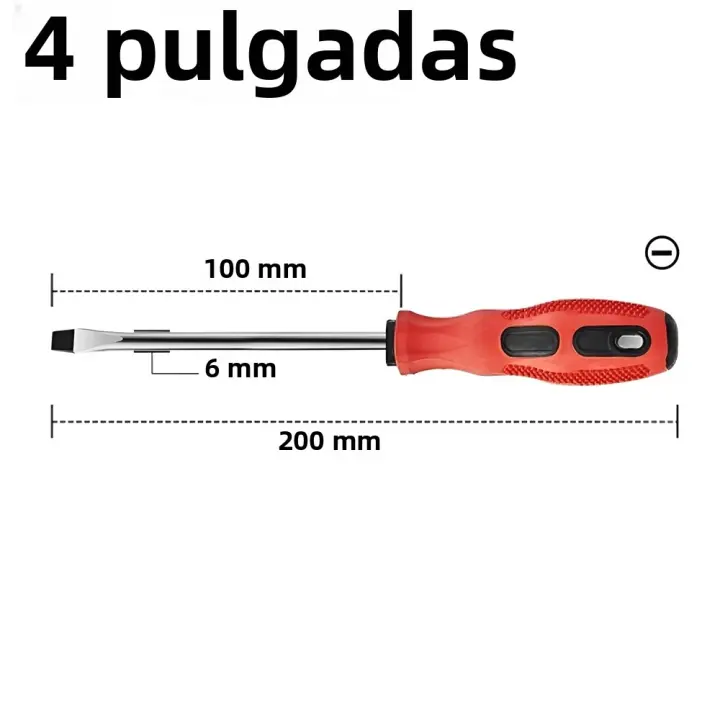 Juego De Destornilladores Multifuncionales Mini Con Mango Y Imán Herramientas De Seguridad Aisladas Para Reparación Tipo Cruz/Straight - 1