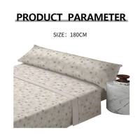 Bed Sheet Set 3-Piece for Bed MicrofiberS Khaki izes 90 105 135 150 180 Soft and Lightweight JUEGO DE SABANA CAMA - details 4