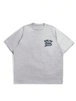 Camiseta De Hombre Con Diseño De Arte En Letras Estilo Casual Para Verano Manga Corta Impresión Directa Camiseta Respirable Para Uso Diario - details 11