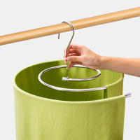 Soporte Giratorio Para Edredones Y Mantas En Acero Inoxidable Herramienta De Almacenamiento Espacioso Para El Hogar Colgador De Ropa Rotativo Para Ahorrar Espacio - details 13