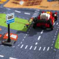 Banner - Señal trafico parada autobus juguetes construccion