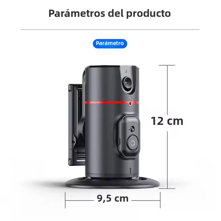 Gimbal Inteligente 360° Para Smartphone 2023 Con Rastreo Automático De Cara Y Rotación Completa Estabilizador De Video Vlog Soporte Tripod - 1