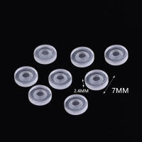 50 Piezas De Almohadillas Para Pendientes De Silicona Transparente Comodidad Para Clips De Pendientes Accesorios De Joyería - details 5