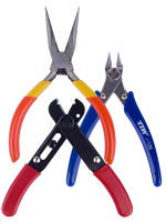 Alicates Multifuncionales De Nariz Finas Tijeras Diagonales Desencadenantes De Alambre Herramienta De Crimpado Para Electricista - details 0