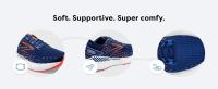 Zapatos Casuales Para Hombre Brooks Glycerin 20 Con Suela EVA Y Cushioning Luxurioso Para Mayor Comodidad Material Superior De Malla Transpirable - details 4