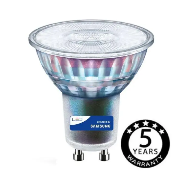 STARLED Dicroica LED 6W - DIMABLE - SAMSUNG GU10 GLASS - 1