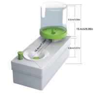 Cuenco De Agua Para Mascotas Anti-Derrame Con Bocina Flotante Para Gatos Y Perros Alimentos Y Agua Suministros De Alimentación Sin Sobredosis - details 2