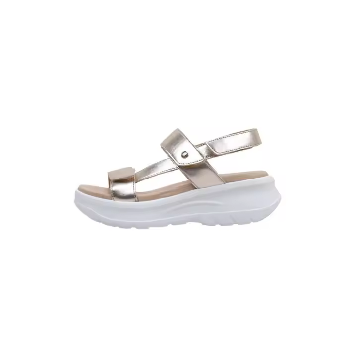 Panama Jack Noor Shine B1 Sandalias De Cuña Mujer Dorado - 1