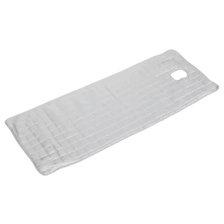 Funda para Colchón de Masaje con Agujero Almohadilla de Salón de Belleza Antideslizante 185X70cm Gris Grosor 2mm Producto Orgánico para Tratamiento de Piel Normal - 1