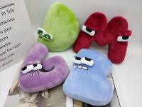 Muñeco De Peluche Alfabeto Inglés 26 Letras Juguete Suave Para Niños Y Niñas Regalo De Navidad Montessori Relleno De Algodón PP - details 51