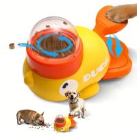 Máquina De Alimentación Interactiva Para Perros Y Gatos Pequeño Pato Amarillo Juguete Antideslizante Para Alimentar a Los Cachorros - details 3